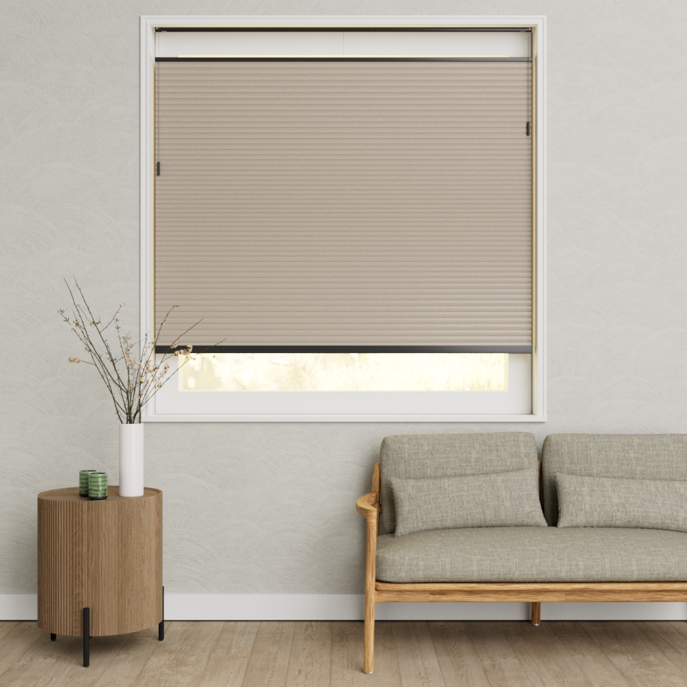 Plisse Koordbediening Semi Utrecht PD3540 taupe
