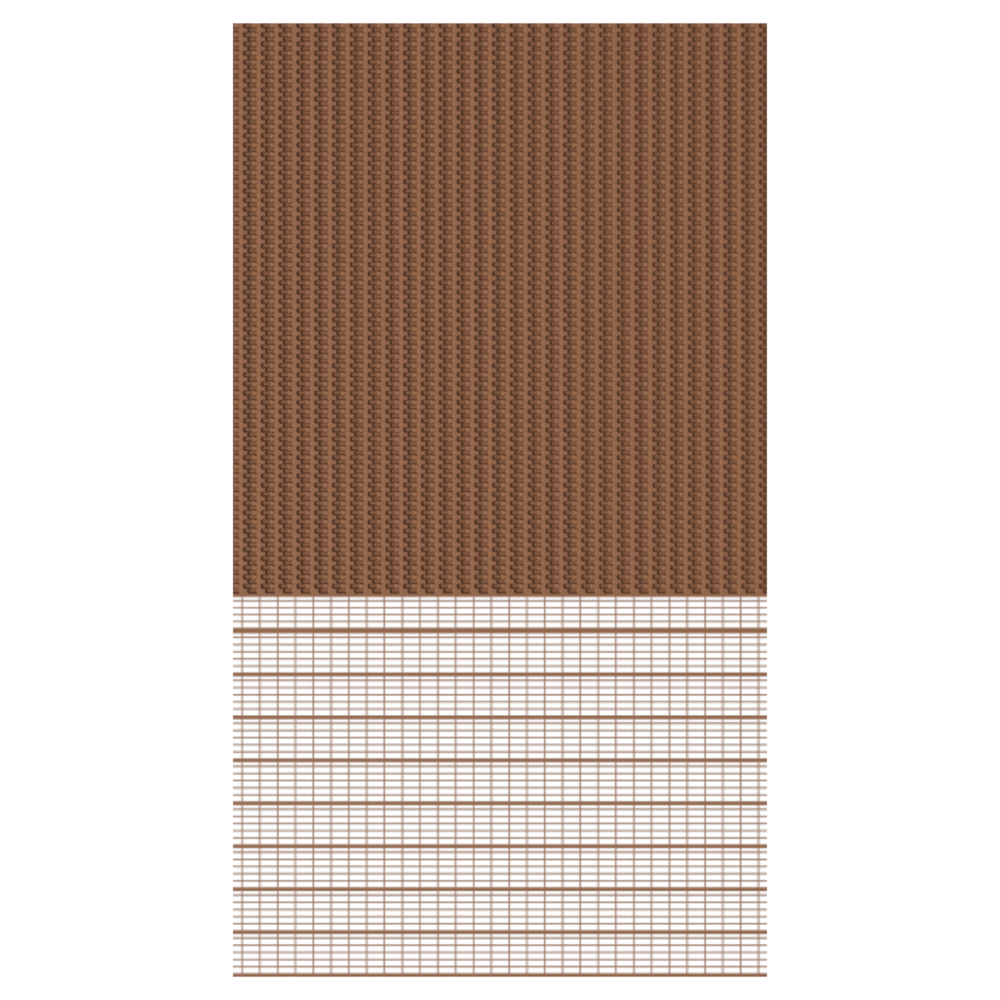 Stof Standaard 7-8 cm tot 280 breed Brons