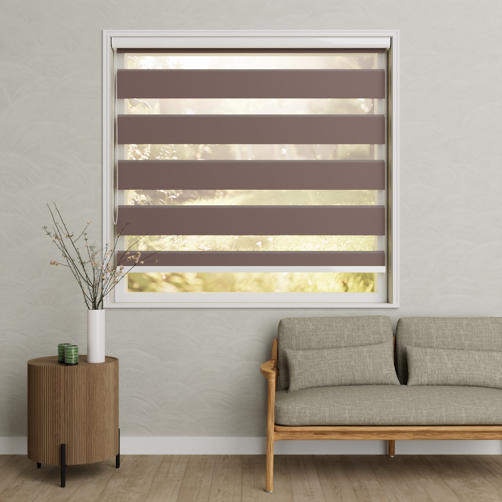 Duo rolgordijn Finesse Latte