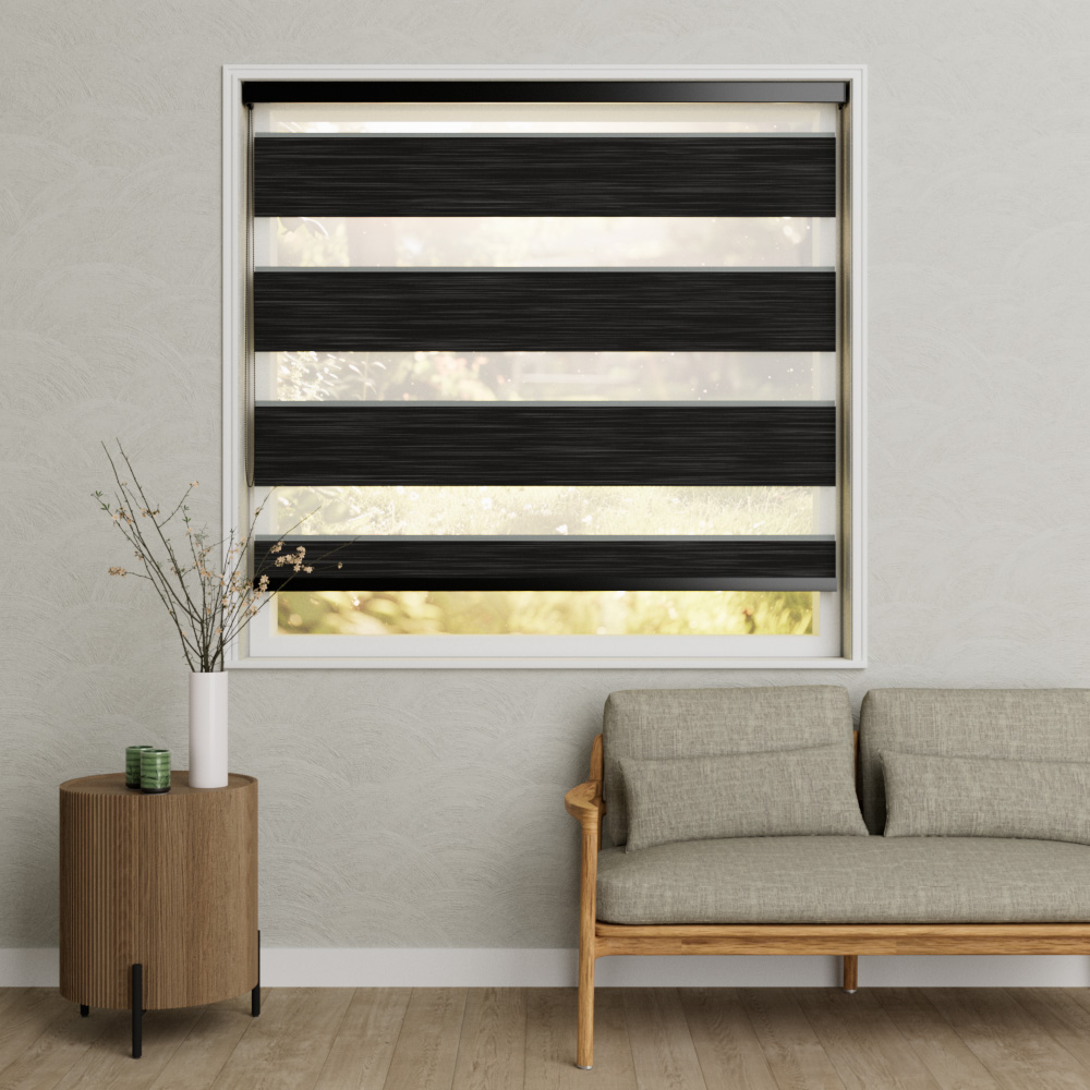 Duo rolgordijn Dim Out 10 tot 300 cm breed Castle Stone